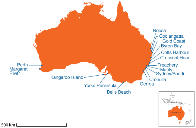 Australia - Country map image
