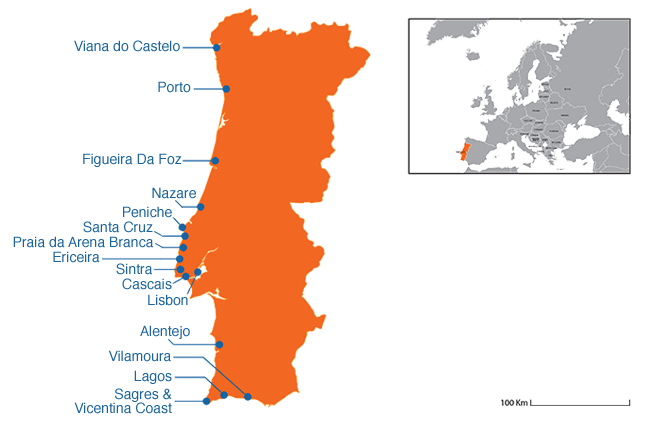 Portugal - Country map image