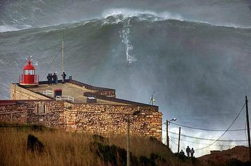 Surf Pro Andrew Cotton on Nazaré's epic wave