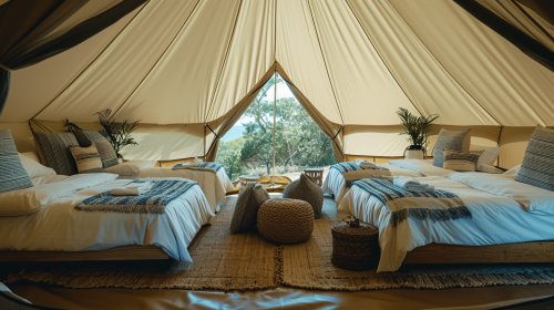 Shared Glamping Tent