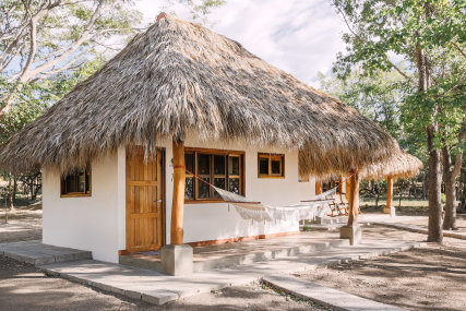 cosy oceanview bungalow for your surf vacation in Nicaragua